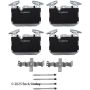 BECK/ARNLEY 085-7039 PREM ASM PADS W HDWR