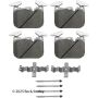 BECK/ARNLEY 085-7039 PREM ASM PADS W HDWR
