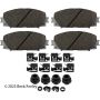 BECK/ARNLEY 085-7056 PREM ASM PADS W HDWR