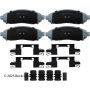 BECK/ARNLEY 085-7057 PREM ASM PADS W HDWR