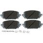 BECK/ARNLEY 085-7062 PREM ASM PADS W HDWR