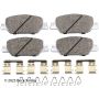 BECK/ARNLEY 085-7064 PREM ASM PADS W HDWR