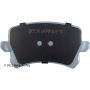 BECK/ARNLEY 085-7067 PREM ASM PADS W HDWR