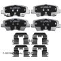 BECK/ARNLEY 085-7073 PREM ASM PADS W HDWR
