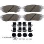 BECK/ARNLEY 085-7079 PREM ASM PADS W HDWR
