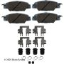 BECK/ARNLEY 085-7082 PREM ASM PADS W HDWR