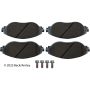 BECK/ARNLEY 085-7102 PREM ASM PADS W HDWR