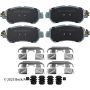 BECK/ARNLEY 085-7103 PREM ASM PADS W HDWR