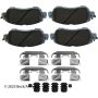 BECK/ARNLEY 085-7103 PREM ASM PADS W HDWR