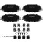 BECK/ARNLEY 085-7108 PREM ASM PADS W HDWR
