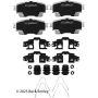 BECK/ARNLEY 085-7109B PREM ASM PADS W HDWR