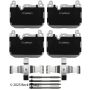 BECK/ARNLEY 085-7110 PREM ASM PADS W HDWR