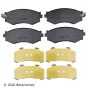 BECK/ARNLEY 089-1381 PREMIUM BRAKE PADS