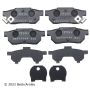 BECK/ARNLEY 089-1431 PREMIUM BRAKE PADS