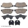 BECK/ARNLEY 089-1431 PREMIUM BRAKE PADS