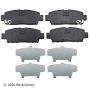 BECK/ARNLEY 089-1534 PREMIUM BRAKE PADS