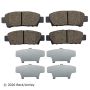BECK/ARNLEY 089-1534 PREMIUM BRAKE PADS