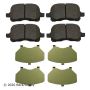 BECK/ARNLEY 089-1553 PREMIUM BRAKE PADS