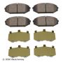 BECK/ARNLEY 089-1605 PREMIUM BRAKE PADS