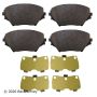 BECK/ARNLEY 089-1696 PREMIUM BRAKE PADS