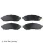 BECK/ARNLEY 089-1726 PREMIUM BRAKE PADS