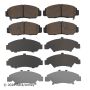 BECK/ARNLEY 089-1757 PREMIUM BRAKE PADS