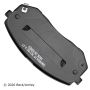 BECK/ARNLEY 089-1784 PREMIUM BRAKE PADS