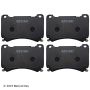 BECK/ARNLEY 089-1826 PREMIUM BRAKE PADS