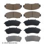 BECK/ARNLEY 089-1948 PREMIUM BRAKE PADS
