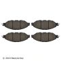 BECK/ARNLEY 089-1966 PREMIUM BRAKE PADS