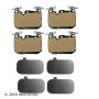 BECK/ARNLEY 089-2039 PREMIUM BRAKE PADS