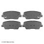 BECK/ARNLEY 089-2055 PREMIUM BRAKE PADS