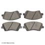 BECK/ARNLEY 089-2072 PREMIUM BRAKE PADS