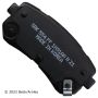 BECK/ARNLEY 089-2128 PREMIUM BRAKE PADS