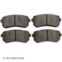 BECK/ARNLEY 089-2128 PREMIUM BRAKE PADS