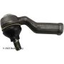 BECK/ARNLEY 101-2814 TIE ROD END