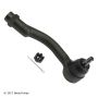 BECK/ARNLEY 101-4986 TIE ROD END