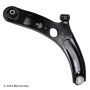 BECK/ARNLEY 102-8075 CTL ARM w BALL JOINT