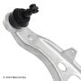 BECK/ARNLEY 102-8093 CTL ARM w BALL JOINT