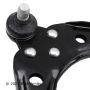 BECK/ARNLEY 102-8250 CTL ARM w BALL JOINT