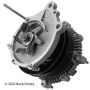 BECK/ARNLEY 131-1752 WTR PMP W FAN CLTCH