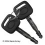 BECK/ARNLEY 201-2432 IGN KEY AND TUMBLER