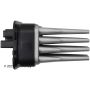 BECK/ARNLEY 204-0082 BLOWER MOTOR RESISTR