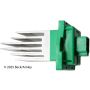 BECK/ARNLEY 204-0083 BLOWER MOTOR RESISTR