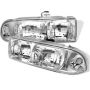 SPYDER 5012432 Crystal Headlights - Chrome