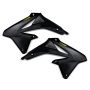 Cycra 1CYC-1869-12 08-17 Suzuki RMZ 250-450 Powerflow Radiator Shrouds - Black