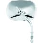 Bikers Choice 490738 65-Up Chrome Stamped Steel Mirror Replaces H-D 91869-83T