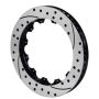 Wilwood 160-7173-BK Rotor-SRP48 SPC-37-LH-BLK-Drill 12.88 x 1.25 - 12 on 8.75in