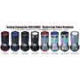 Project Kics 16+4 Locks Neocro R40 Iconix W/ Plastic Cap (Black) - 12X1.50