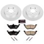 PowerStop CRK4585 Genuine Geomet Coated Rotor and Low-Dust Ceramic Brake Pad Kit